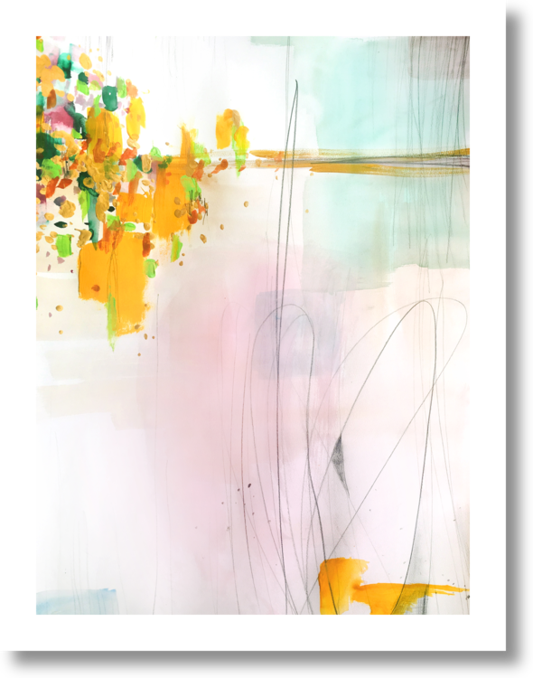 Abstract Mirage by Christine Lindstrom on Artfully Walls
