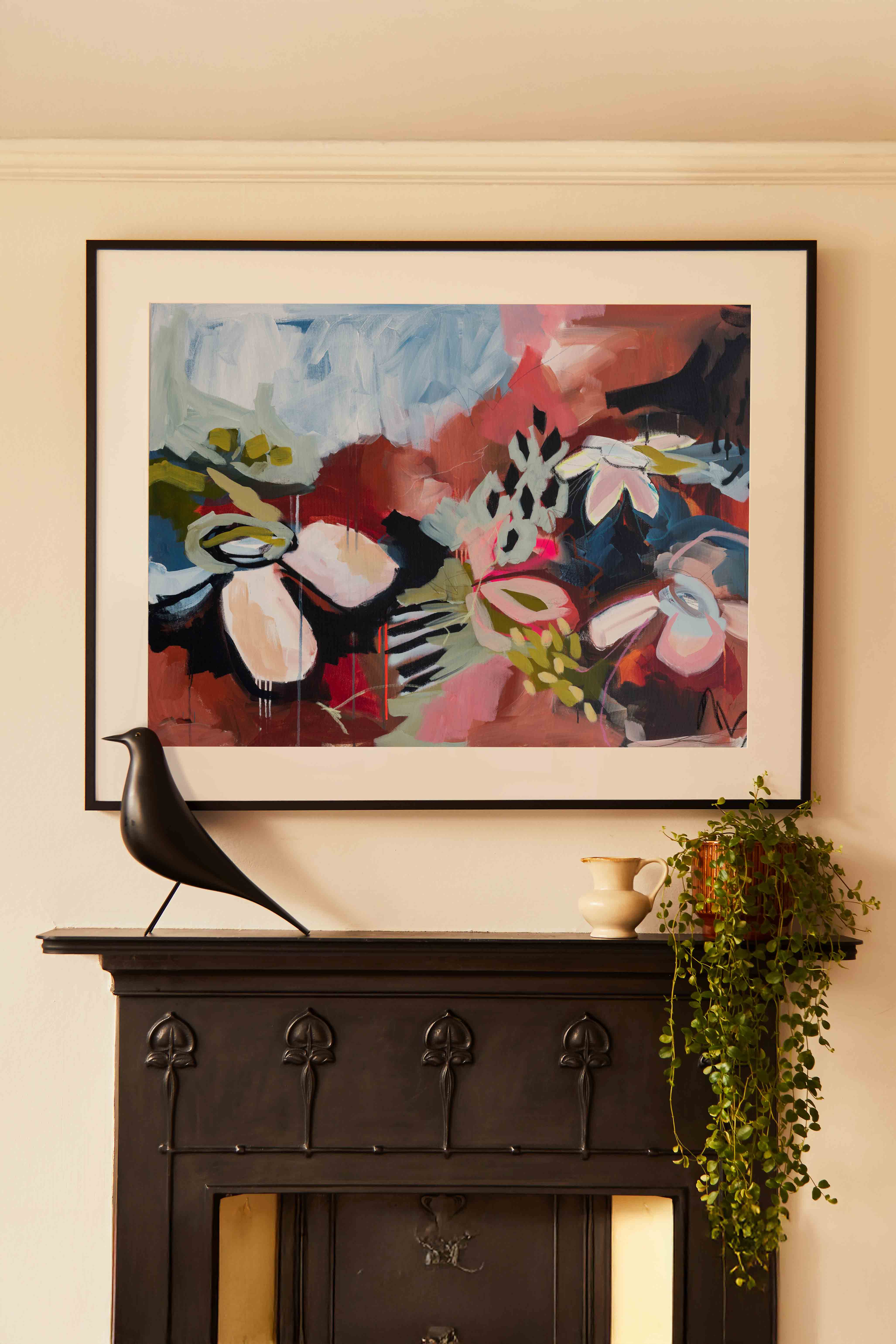 A statement piece, Breath That's True, by Andrea Soos.