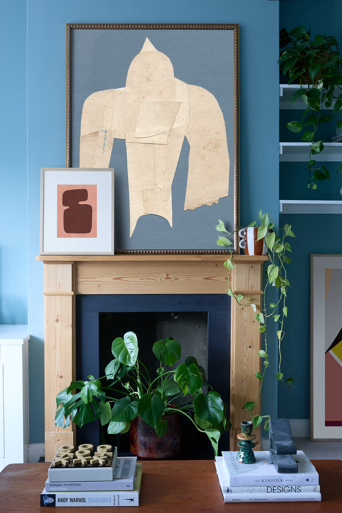 Art included: Paper Swallow by Lauri Hopkins, Verticality by Vitor Costa