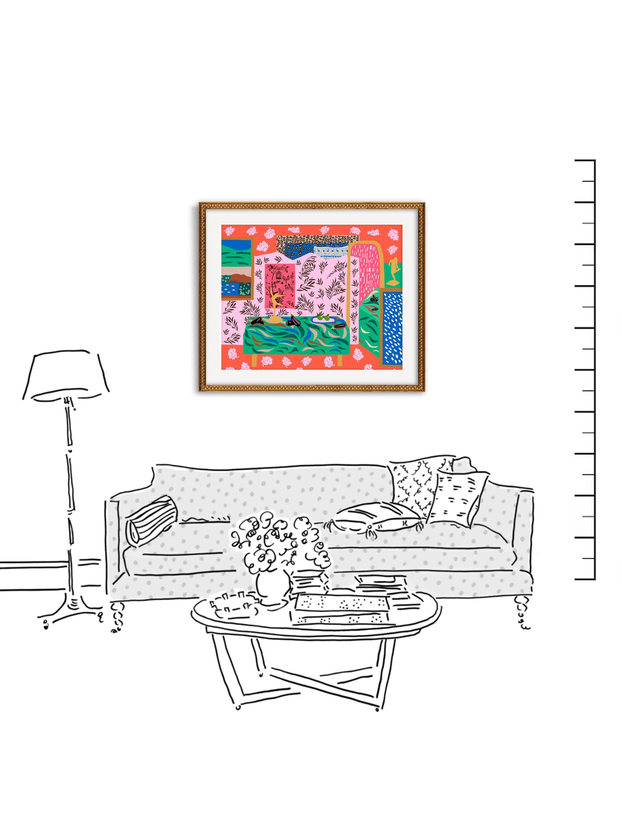 How to hang your art doesn't have to be difficult, a few tips and tricks can help provide guidance.