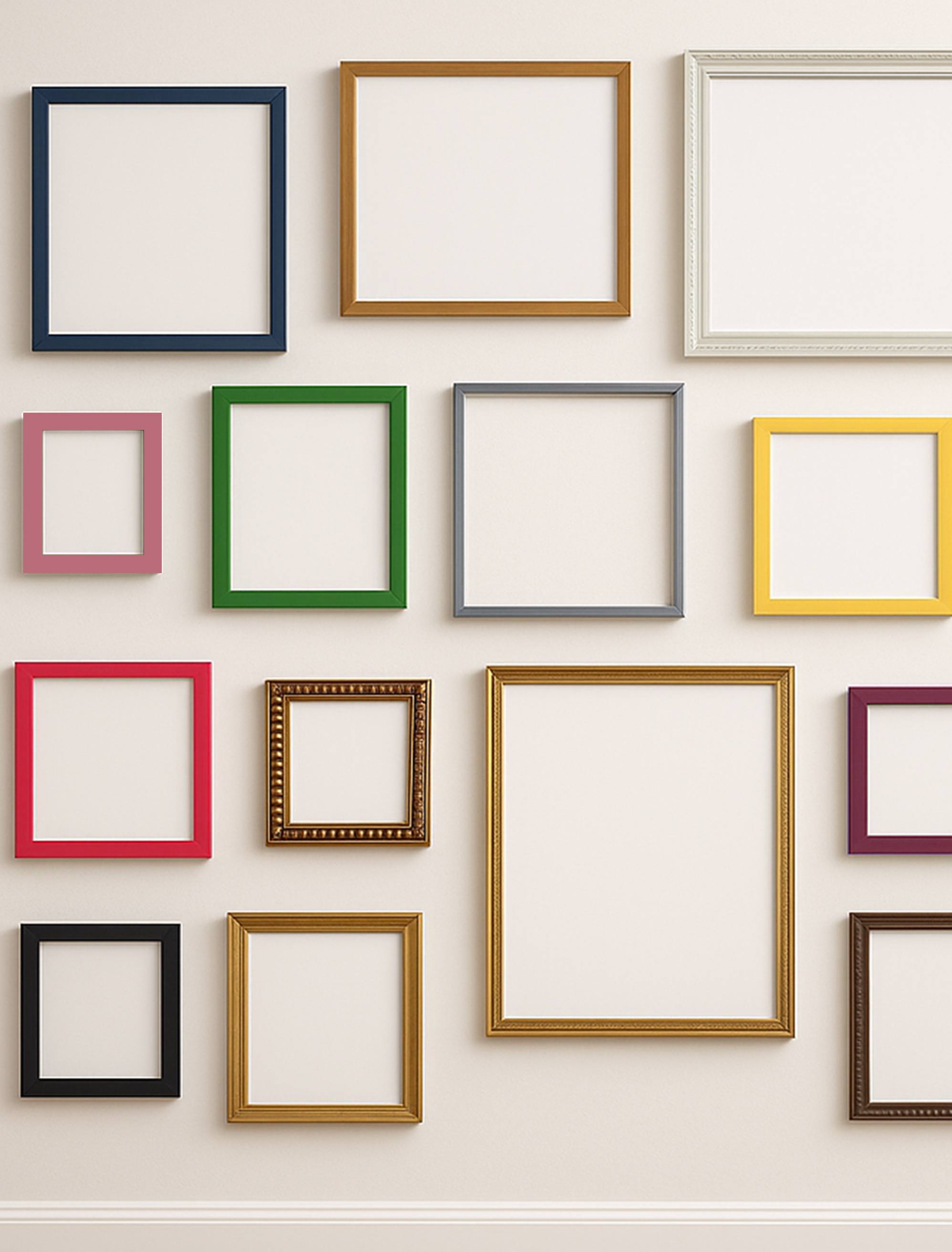 Artfully Walls's portfolio of frames comes in a myriad of colors and styles.
