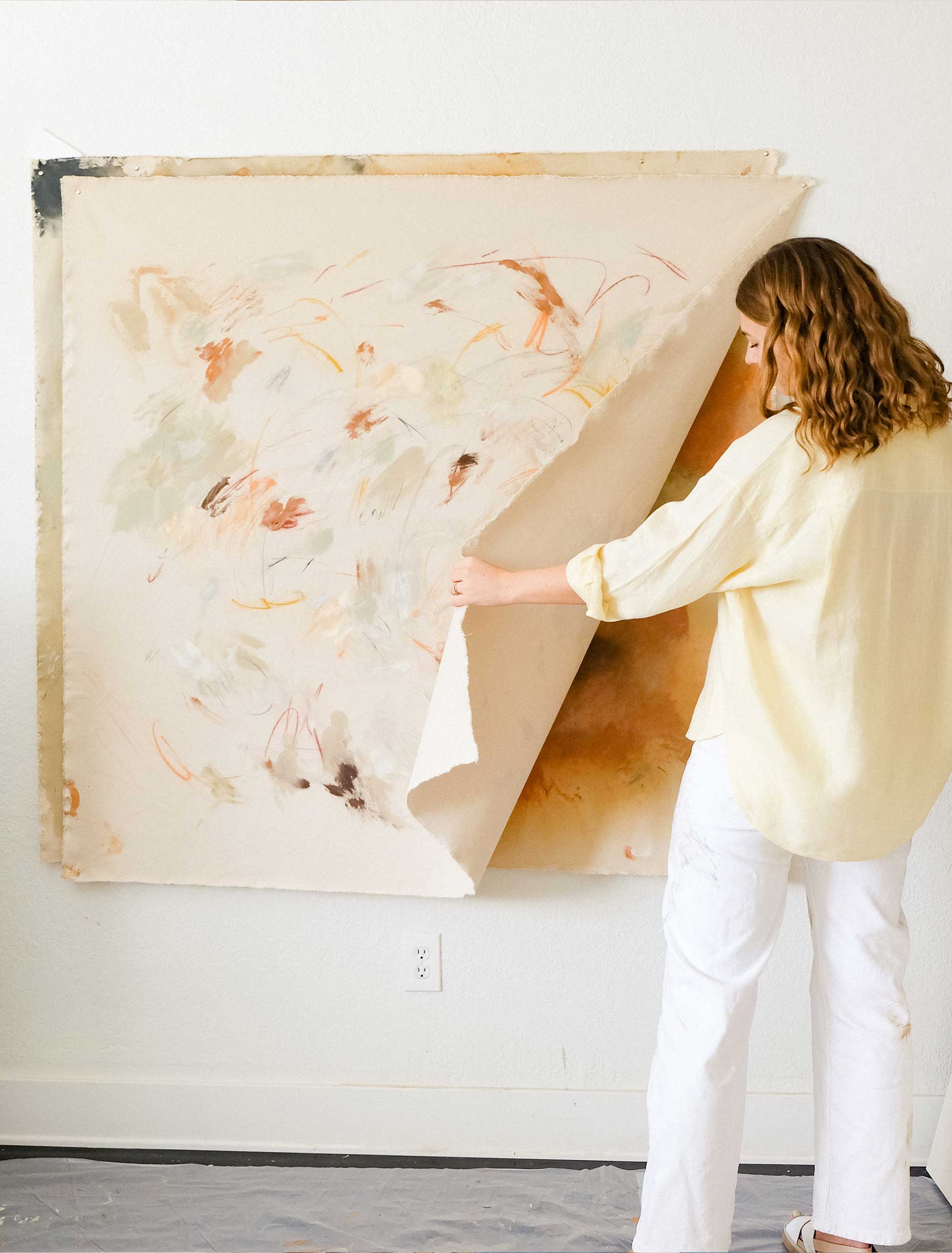 Anna Núñez in her studio.