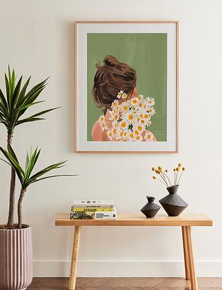 Behind The Blooms