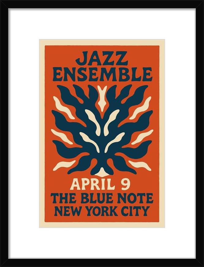 Ensemble De Musiciens De Groupe De Jazz Jouant Avec Des Instruments De Musique Et Chantant