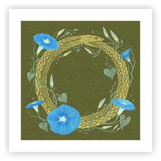 Ouroboros by Kelly Louise Judd on Artfully Walls | Artfully Walls