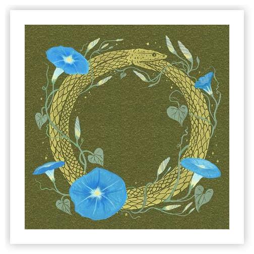 Ouroboros by Kelly Louise Judd on Artfully Walls | Artfully Walls