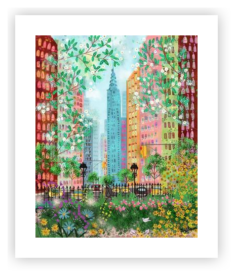 Spring on Gramercy Street by Joy Laforme on Artfully Walls