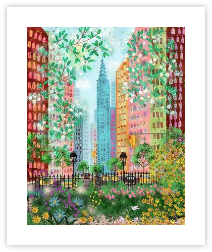 Spring on Gramercy Street by Joy Laforme on Artfully Walls