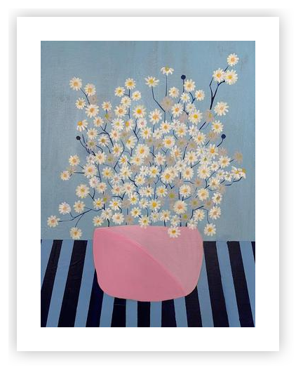Daisies by Elena Koroleva on Artfully Walls | Artfully Walls