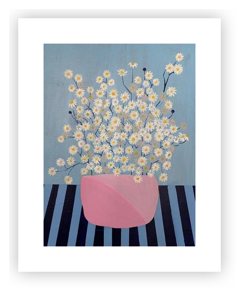 Daisies by Elena Koroleva on Artfully Walls | Artfully Walls