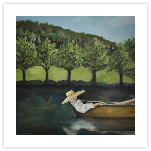 * STILL WATERS ' 絵画　9/50 Still Waters by Jennifer Hohlfelder on Artfully Walls | Artfully Walls