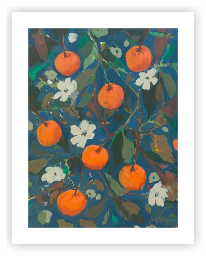 Orange Tree III by Rachel Roe on Artfully Walls | Artfully Walls