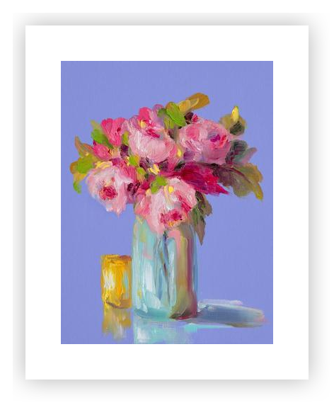 Bouquet in Morning Light by Marina Kozyr on Artfully Walls