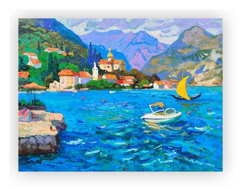 mako様✨SUNNYPLACE 輝髪 ZACRO Painter 19点 Melody of Waves by Shandor Alexander on Artfully Walls | Artfully