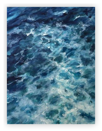 Garden of the Sea by Desiree Elizabeth Malan on Artfully Walls