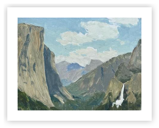 Yosemite Valley by Kelly Lee on Artfully Walls | Artfully Walls
