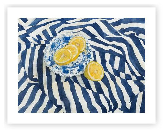 Citrus Sea by Caroline Greb on Artfully Walls | Artfully Walls