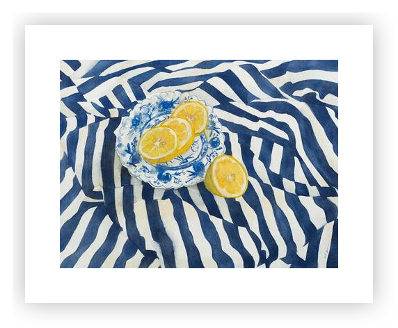 Citrus Sea by Caroline Greb on Artfully Walls | Artfully Walls