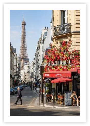 Paris streets by Sander Groenendijk on Artfully Walls | Artfully Walls