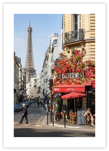 Paris streets by Sander Groenendijk on Artfully Walls | Artfully Walls