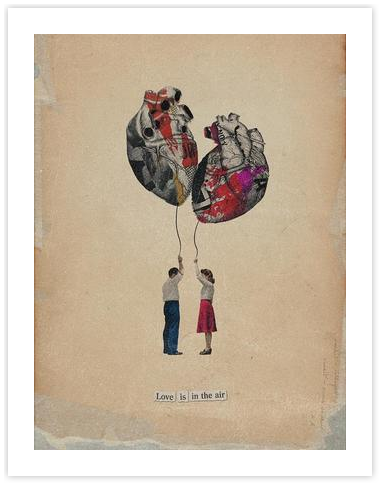 Love is in the air by Dominik Przerwa on Artfully Walls | Artfully
