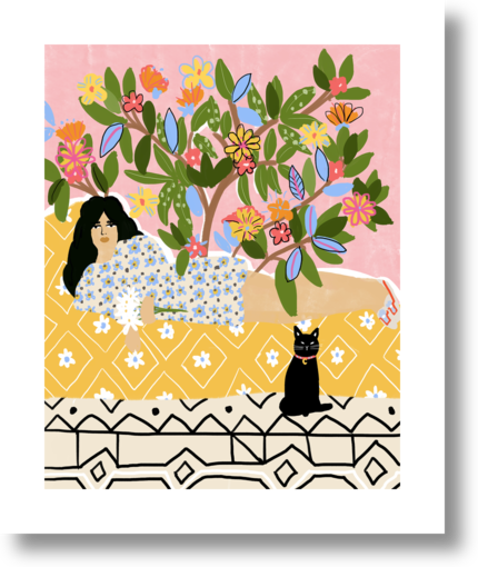 French Lady by Alja Horvat on Artfully Walls | Artfully Walls