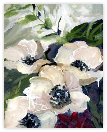 Twilight Anemones II by Katie Ré Scheidt on Artfully Walls