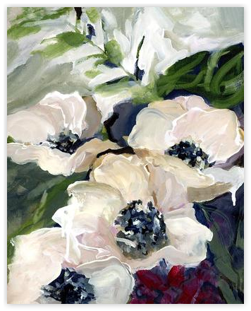 Twilight Anemones II by Katie Ré Scheidt on Artfully Walls