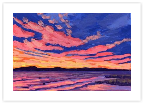 January 2nd Sunrise 4 by Catherine Freshley on Artfully Walls