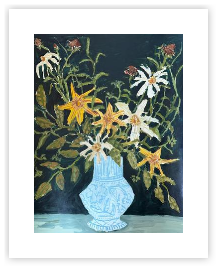 Floral Delight by Laura McCarty on Artfully Walls | Artfully Walls