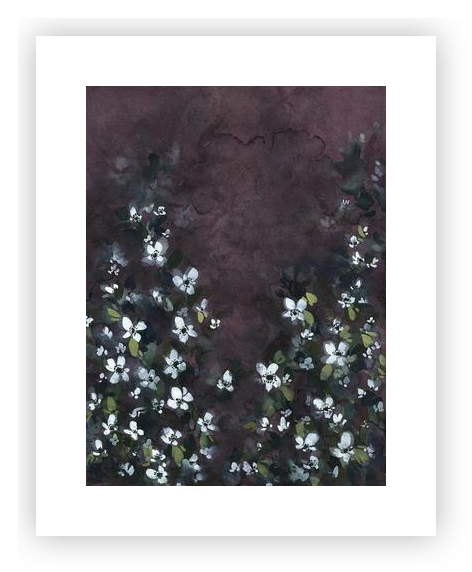 Japanese Anemone by Kate Nelson on Artfully Walls | Artfully Walls