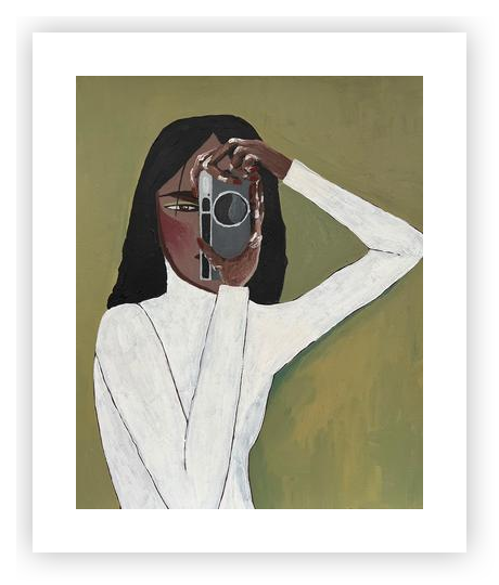 SELFIE #3 by Solomiya Zelenska on Artfully Walls | Artfully Walls