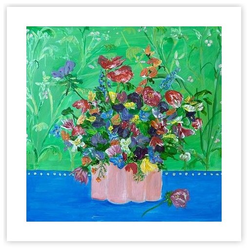 The Perfect Posy by Liz English on Artfully Walls | Artfully Walls