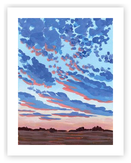 Enid Summer Sunset by Catherine Freshley on Artfully Walls