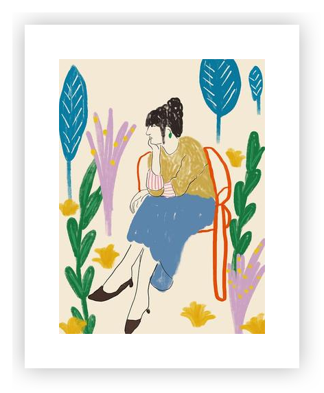 アート・デザイン・音楽 Anne Golaz Metsaestae In My Wonderland by Anna Mielniczuk - Ania Greta Studio on