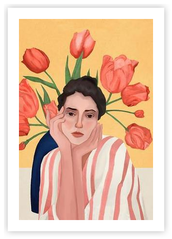 She is the Spring by Branka Kodžoman on Artfully Walls | Artfully