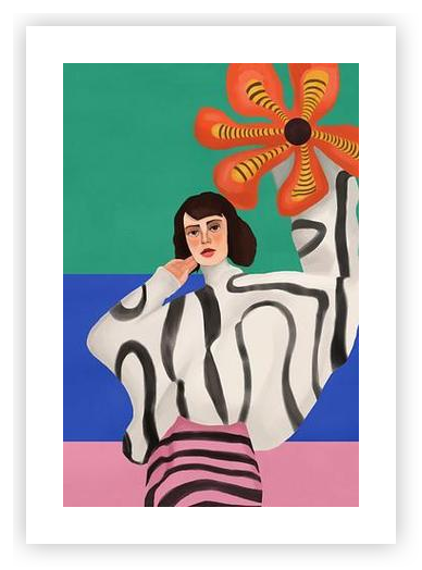 Dance of Colors and Dreams by Branka Kodžoman on Artfully Walls