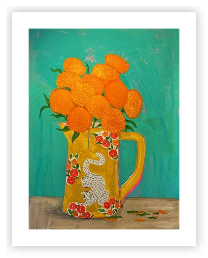 Cempasúchil by Paloma Villarreal on Artfully Walls | Artfully Walls