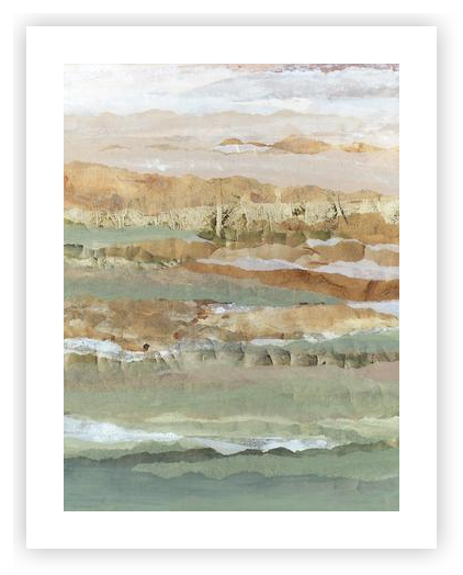 Earthen Layers by Lara Eckerman on Artfully Walls | Artfully Walls