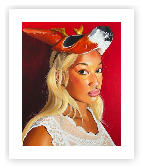 Doe Eyed Realism by Adrienne Brown-David on Artfully Walls