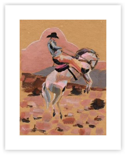Ride 'em, Yellow Skies by Kevin Brent Morris on Artfully Walls