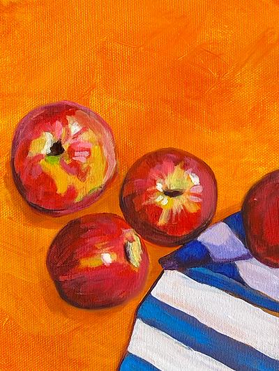 Pink Lady Apple by Angela Moulton on Artfully Walls