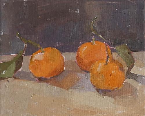Three Satsumas