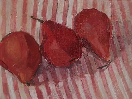 Pears on Stripes