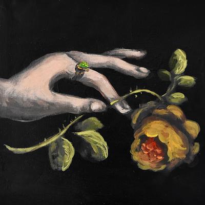 Yellow Rose by Jennifer Lanne on Artfully Walls | Artfully Walls