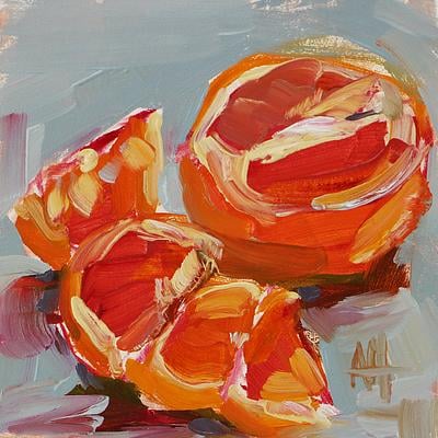 Orange Slices by Angela Moulton on Artfully Walls | Artfully Walls