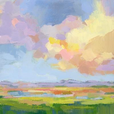 Orange Sunset by Shina Choi on Artfully Walls | Artfully Walls