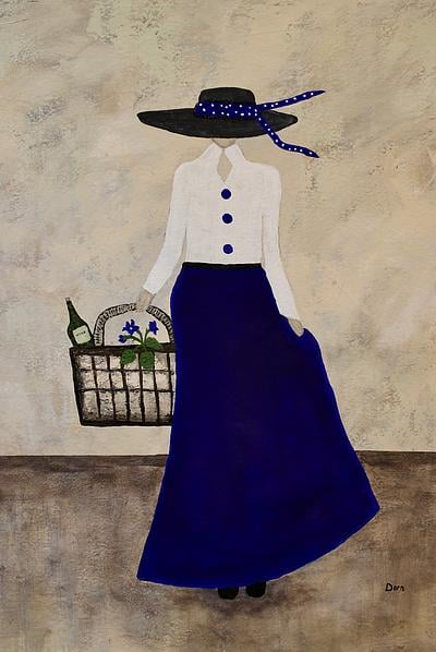 flowerpicking by Lori Dorn on Artfully Walls | Artfully Walls