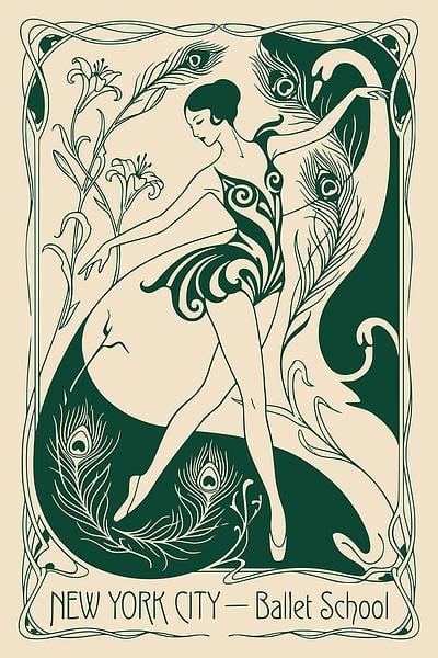 Vintage Opera Art Print by Edith Kurc - Wild Fever Studio on