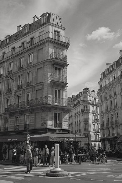 Paris streets by Sander Groenendijk on Artfully Walls | Artfully Walls
